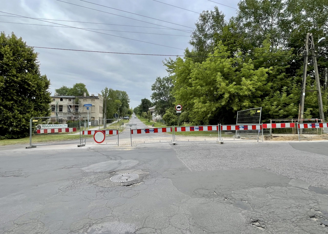 Jak postępują prace na Telefonicznej? Po 1 dniu umiarkowanie