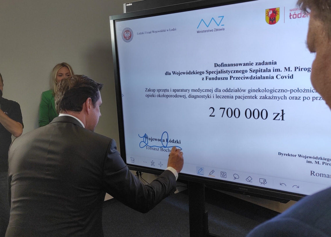 Ośrodek Szpitalny im. Madurowicza otrzymał 2,7 mln zł wsparcia na oddziały położniczo-ginekologiczne 1 Środki na oddziały ginekologiczno-położnicze w Ośrodku Szpitalnym im. Madurowicza
