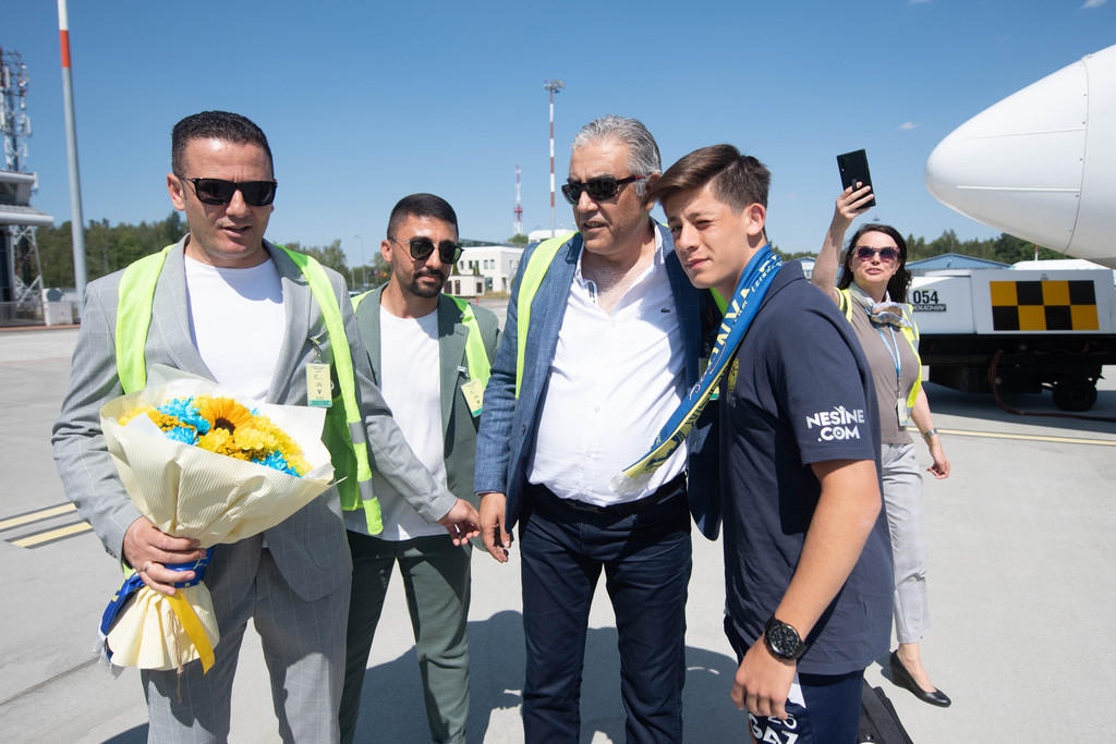 Liga Mistrzów. Piłkarze Fenerbahce Stambuł przylecieli do Łodzi