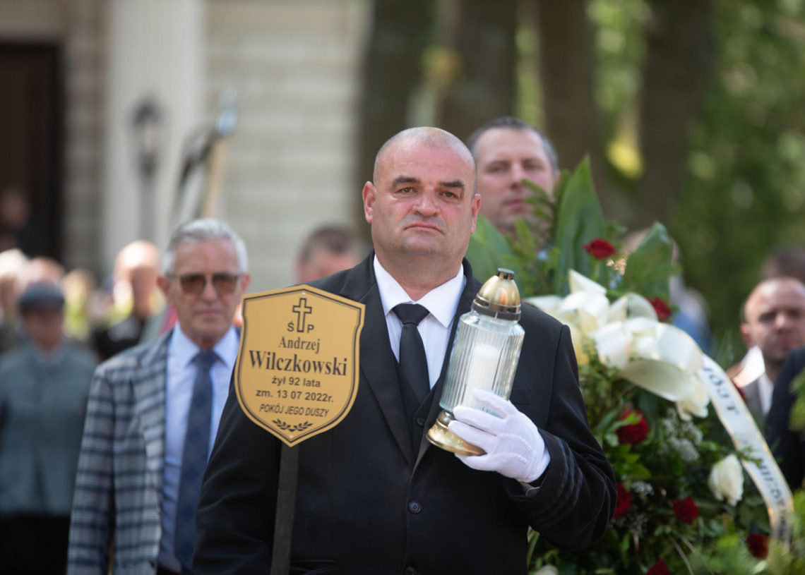 Pogrzeb Andrzeja Wilczkowskiego