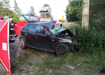 Kierowca zginął po zderzeniu z tirem