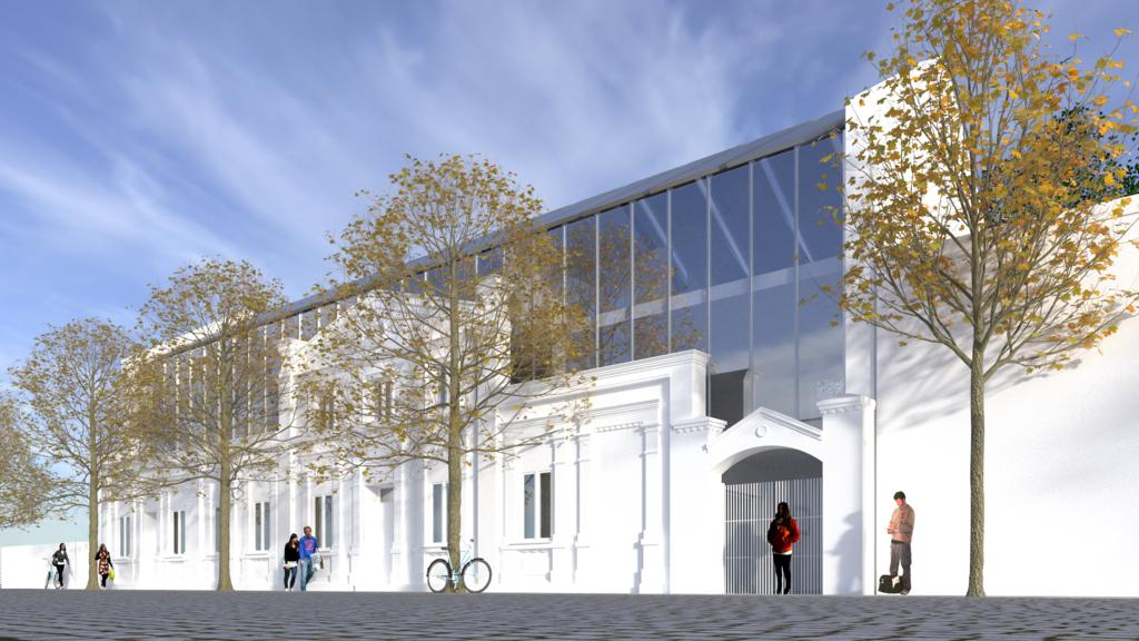 Podpisano umowę na rozbudowę Sieradzkiego Centrum Kultury za 18,5 mln 1 Wizualizacja Sieradzkiego Centrum Kultury