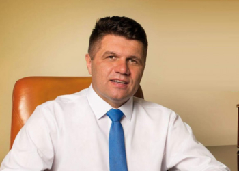 Paweł Okrasa, burmistrz Wielunia