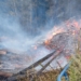 Pożar hałd drewna w powiecie sieradzkim. Sytuacja opanowana 6 Pożar