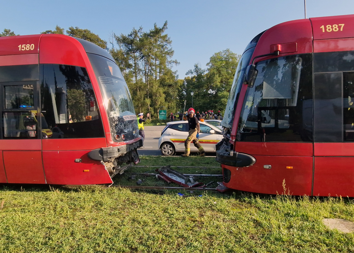 Prokuratura wszczęła śledztwo ws. wypadku tramwajów 25 sierpnia w centrum Łodzi 1 Śledztwo