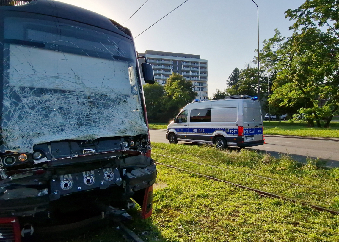 Zderzenie tramwajów