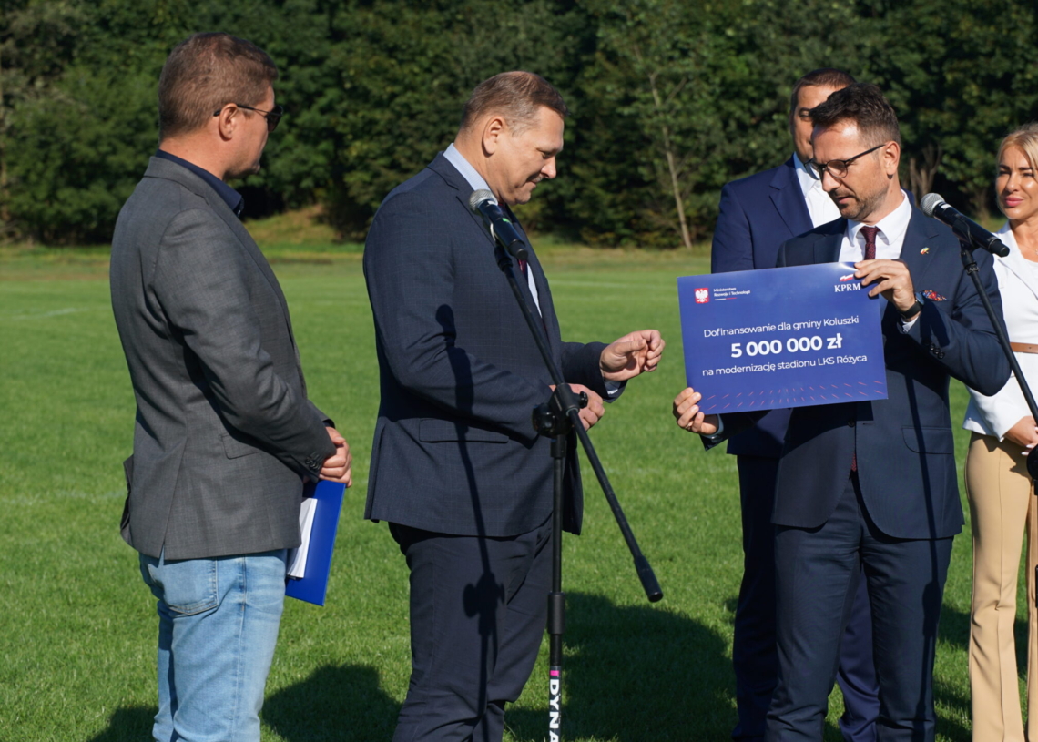 Modernizacja infrastruktury sportowej w Różycy