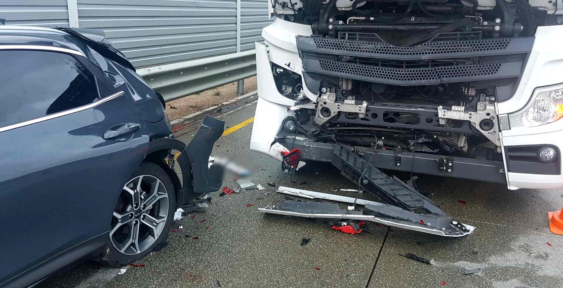 Wypadek na A1