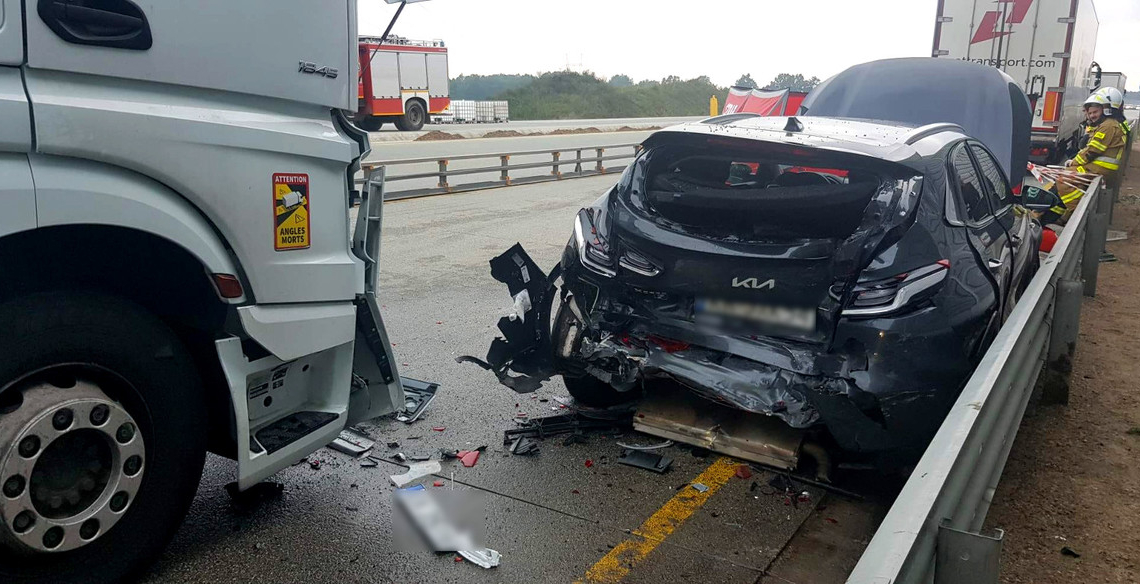Wypadek na A1