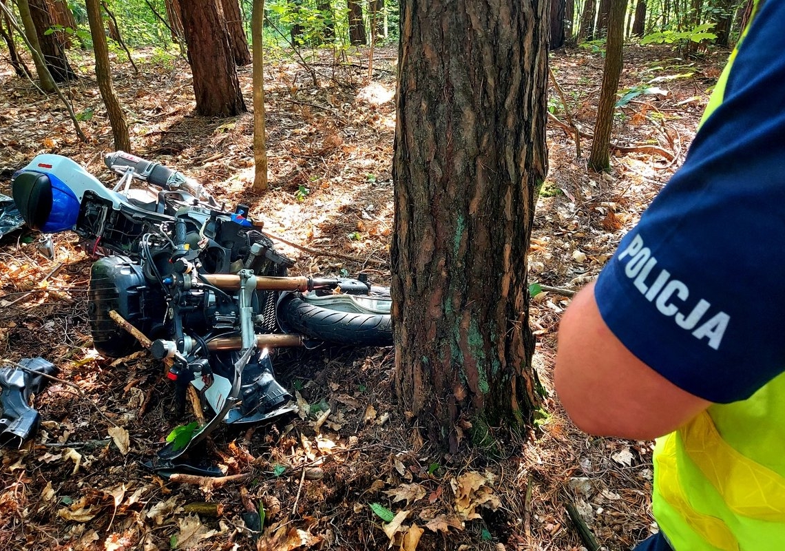 Wypadki motocyklistów. W ostatnich dniach zmarło 4 kierowców 1 Wypadki motocyklistów