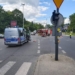 Wypadek na Zdrowiu. Zderzenie motocykla z osobówką