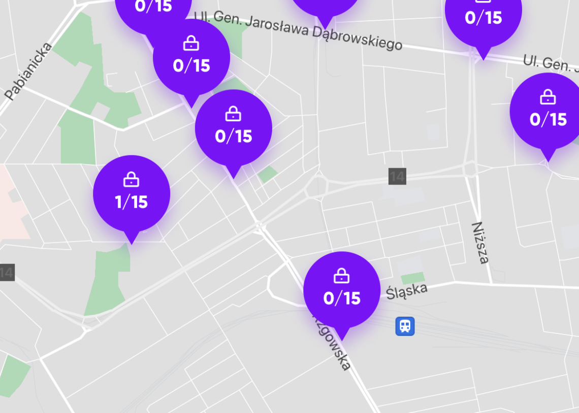 Na stacjach ŁRP brakuje rowerów