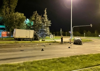 Wypadek na Włókniarzy