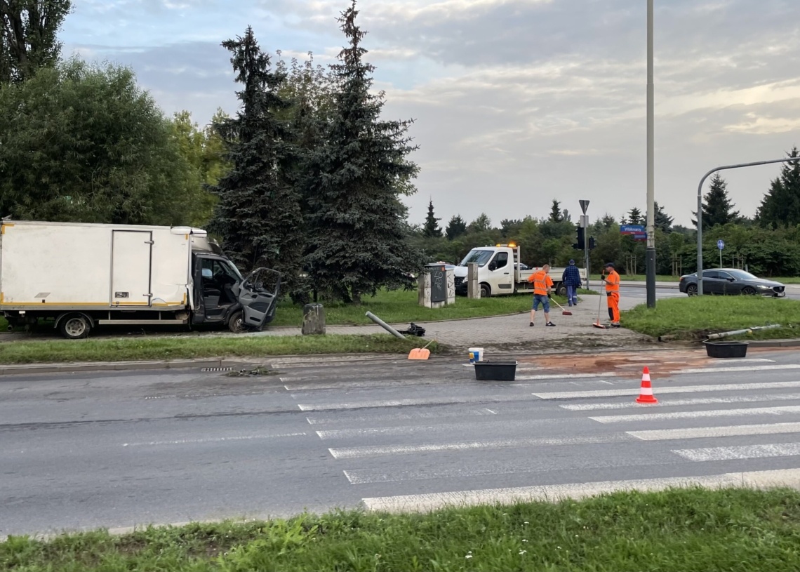 Wypadek na Włókniarzy