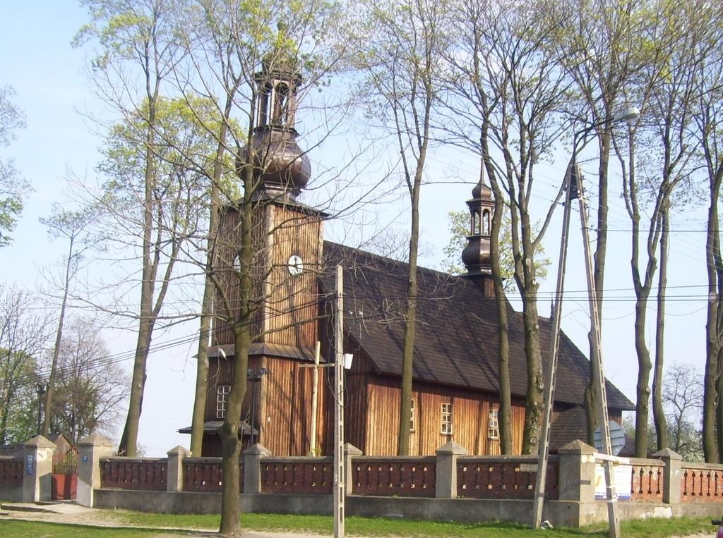 Kościół parafialny w Mileszkach - wybudowany w 1543 roku