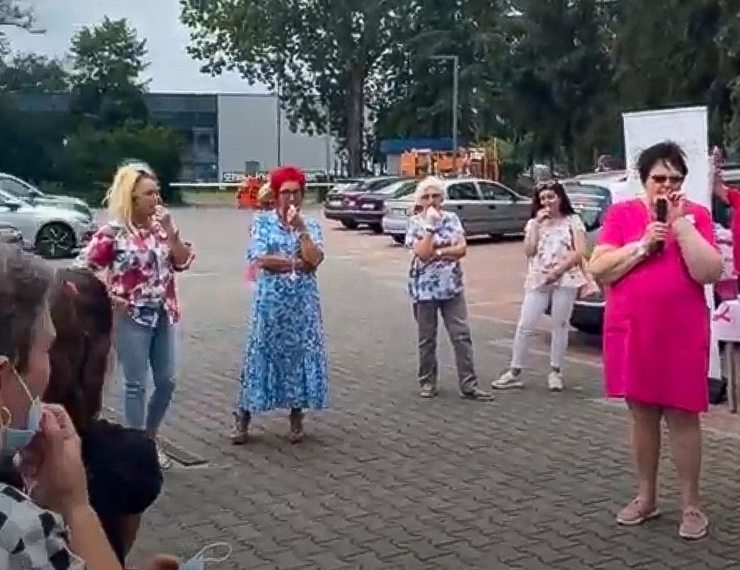 Amazonki wygwizdały raka