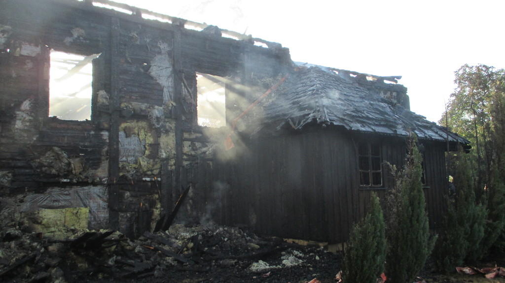 Pożar kościoła w Mileszkach - 31 sierpnia 2015