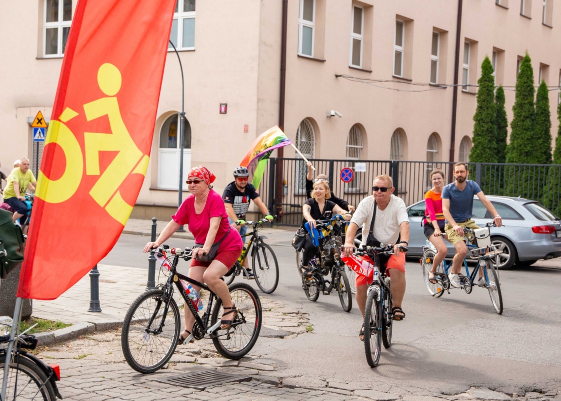 Przejazd rowerowy Łódź dla Pokoju