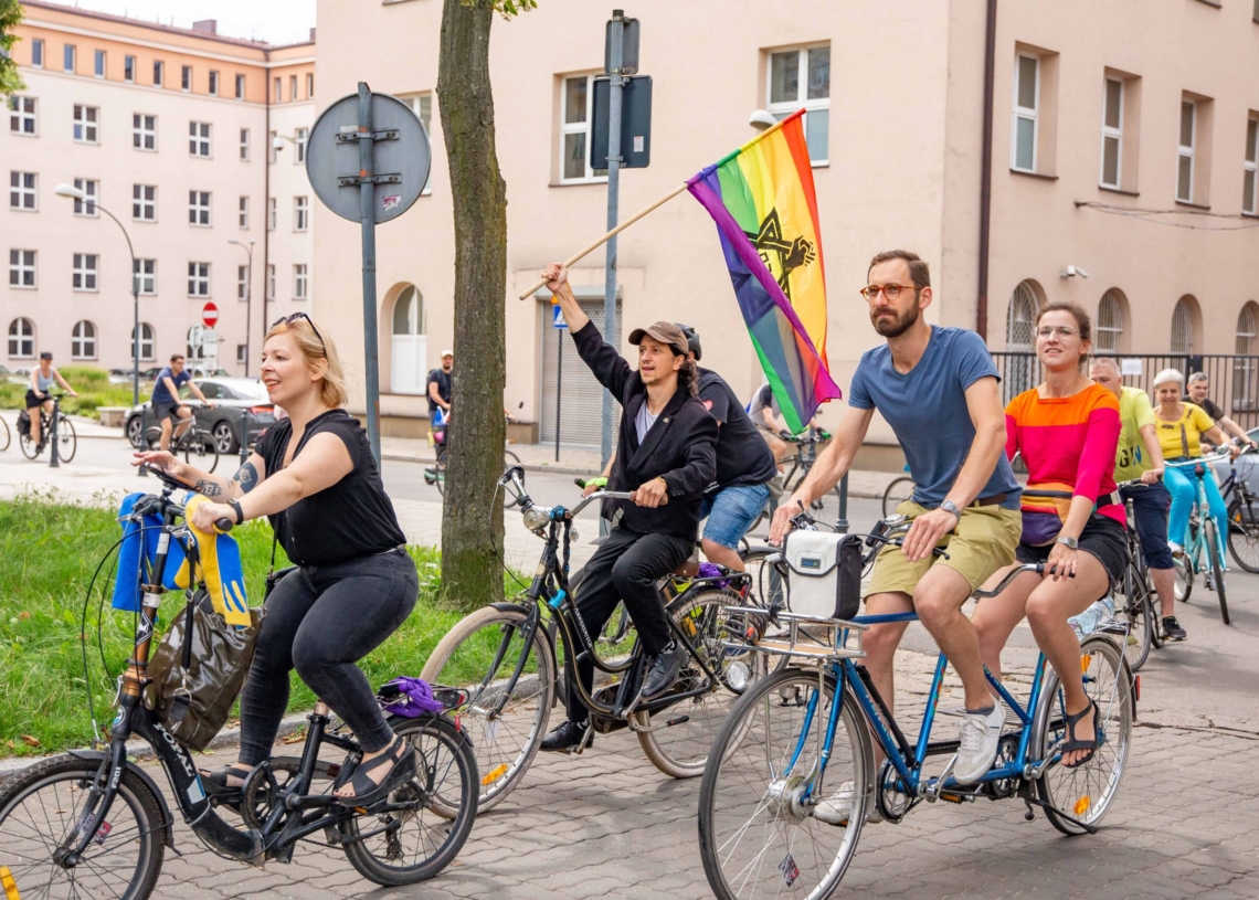 Przejazd rowerowy Łódź dla Pokoju