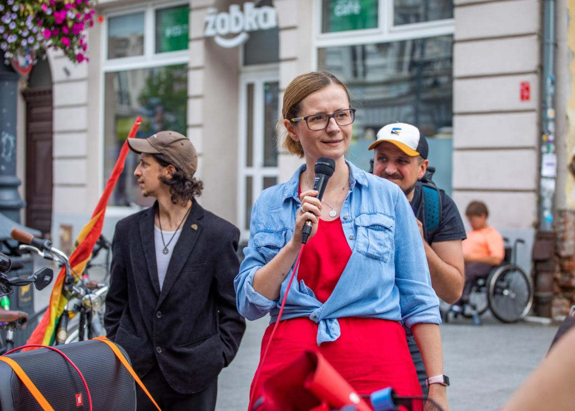 Przejazd rowerowy Łódź dla Pokoju