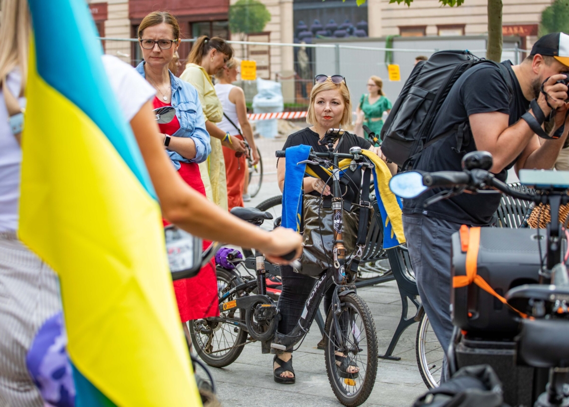 Przejazd rowerowy Łódź dla Pokoju