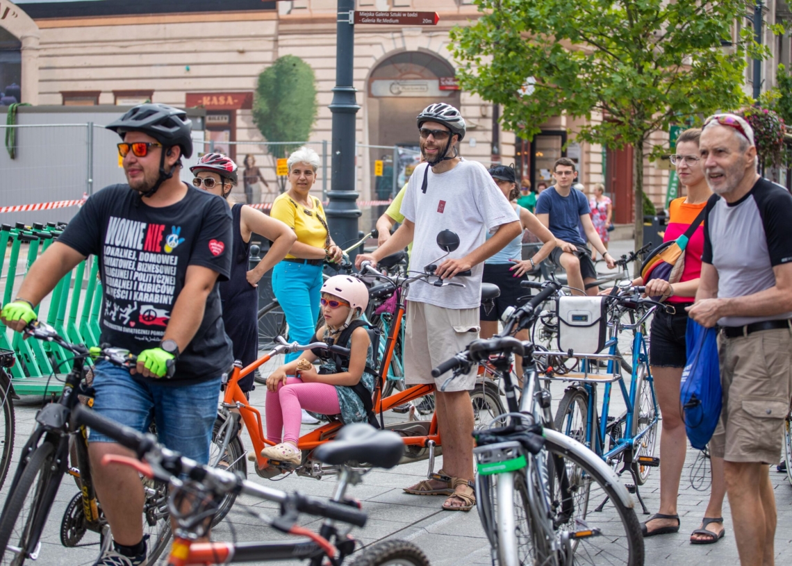 Przejazd rowerowy Łódź dla Pokoju
