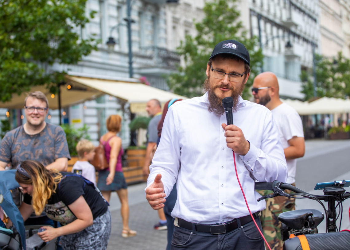 Przejazd rowerowy Łódź dla Pokoju