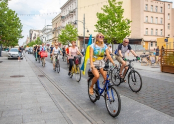 Przejazd rowerowy Łódź dla Pokoju