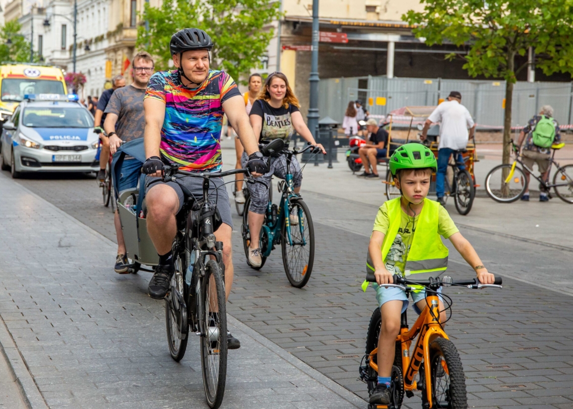 Przejazd rowerowy Łódź dla Pokoju