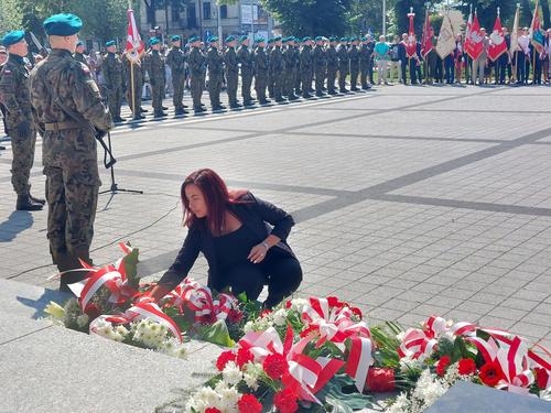 Obchody Święta Wojska Polskiego w Sieradzu 2022