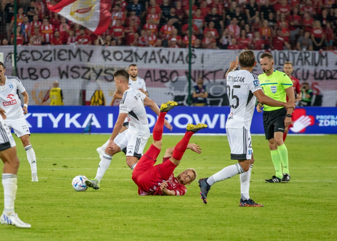 Wisła Płock zatrzymana w Łodzi