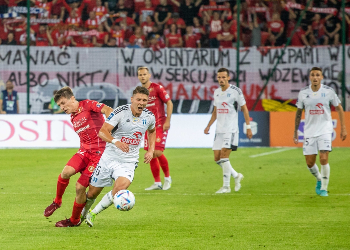 Wisła Płock zatrzymana w Łodzi