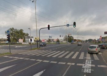 Utrudnienia na skrzyżowaniu Włókniarzy-Pojezierska rozpoczną sie17 sierpnia