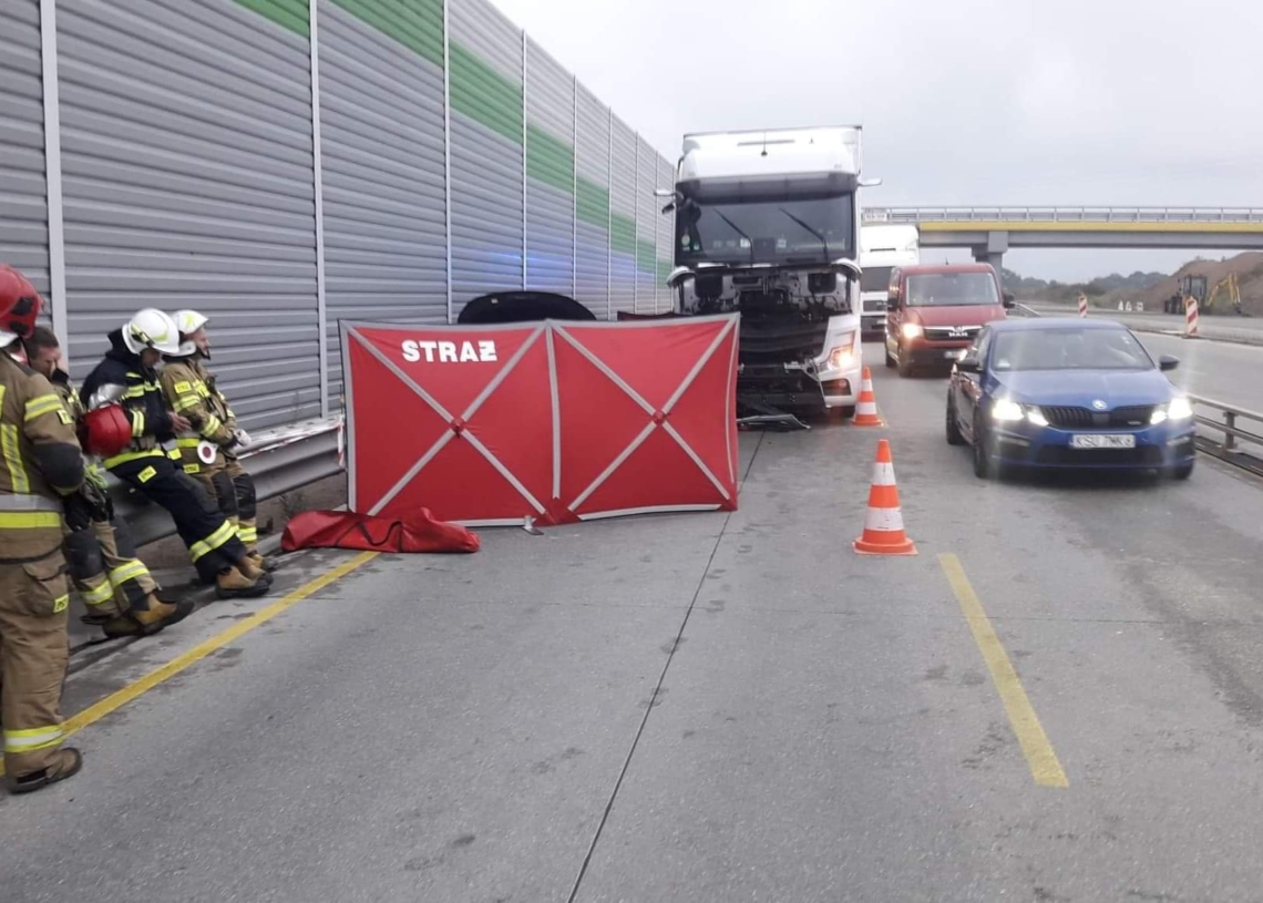 Wypadek na A1