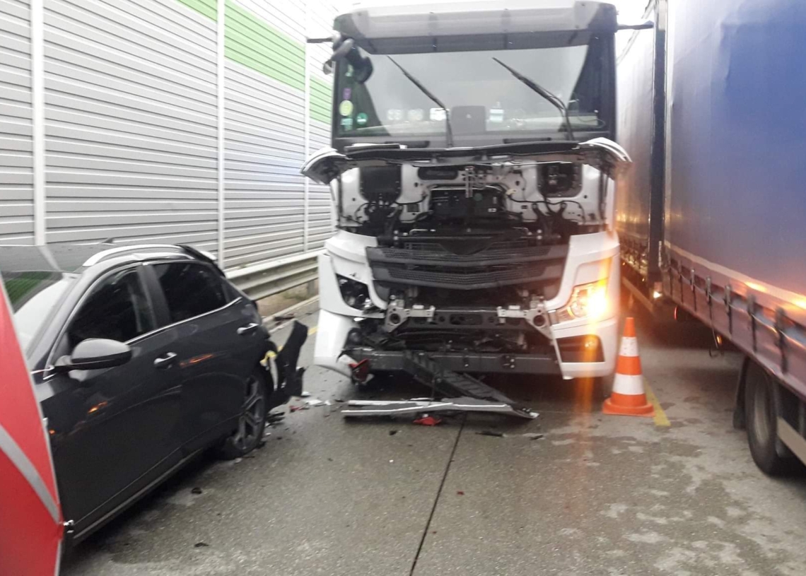 Wypadek na A1