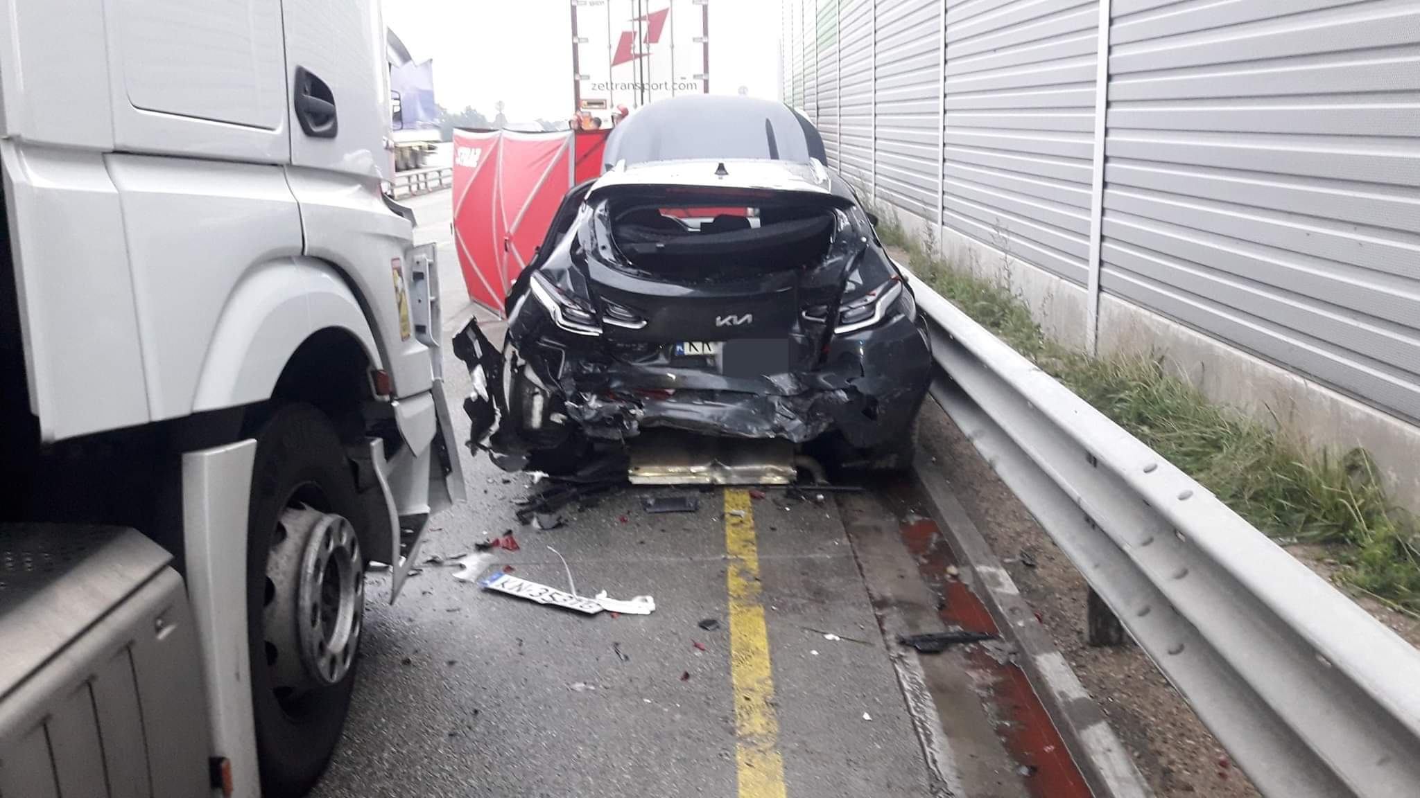 Wypadek na A1