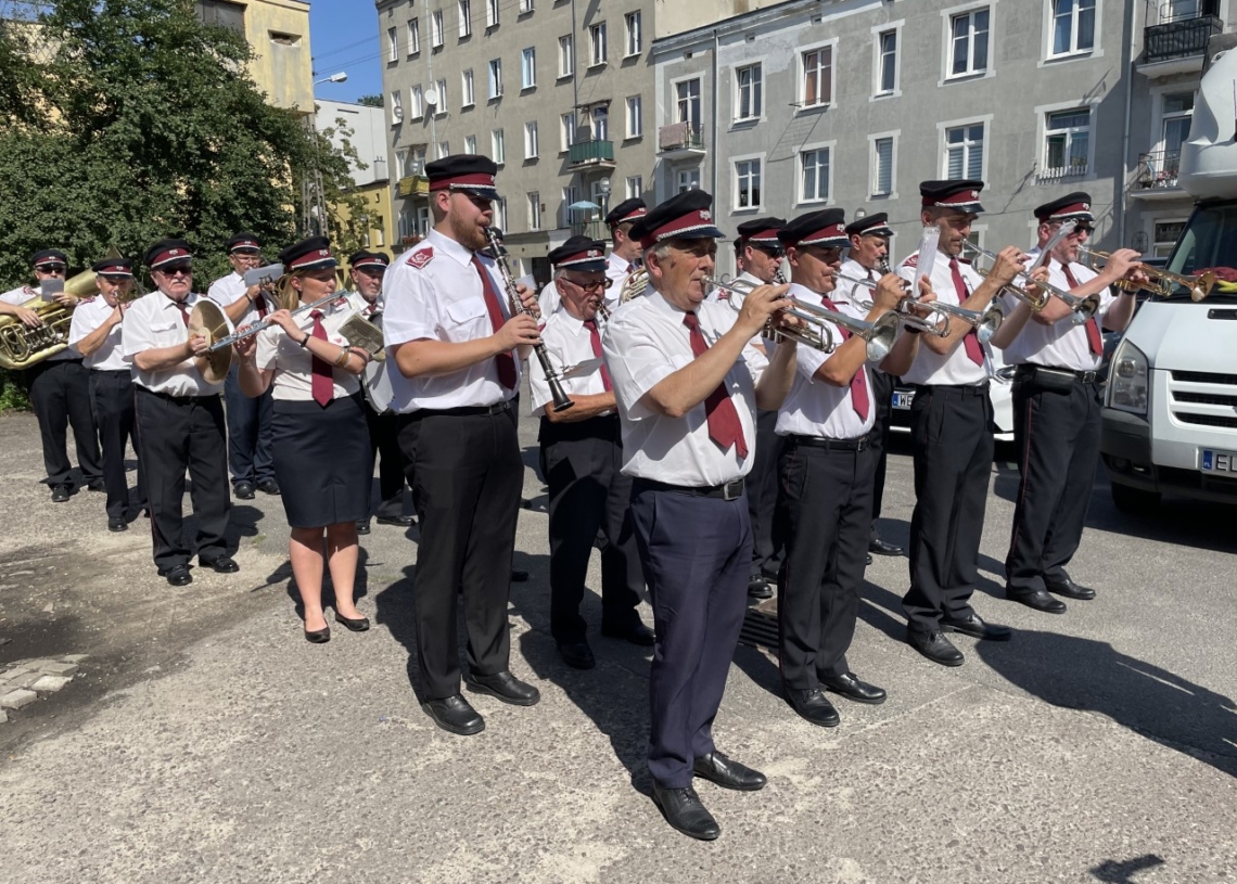 42. rocznica strajku pracowników łódzkiego MPK. Orkiestra MPK