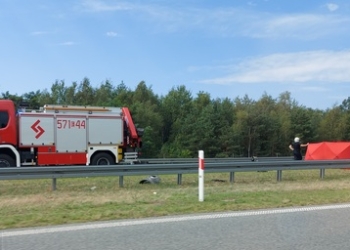 Wypadek śmiertelny na s8 koło Zduńskiej Woli