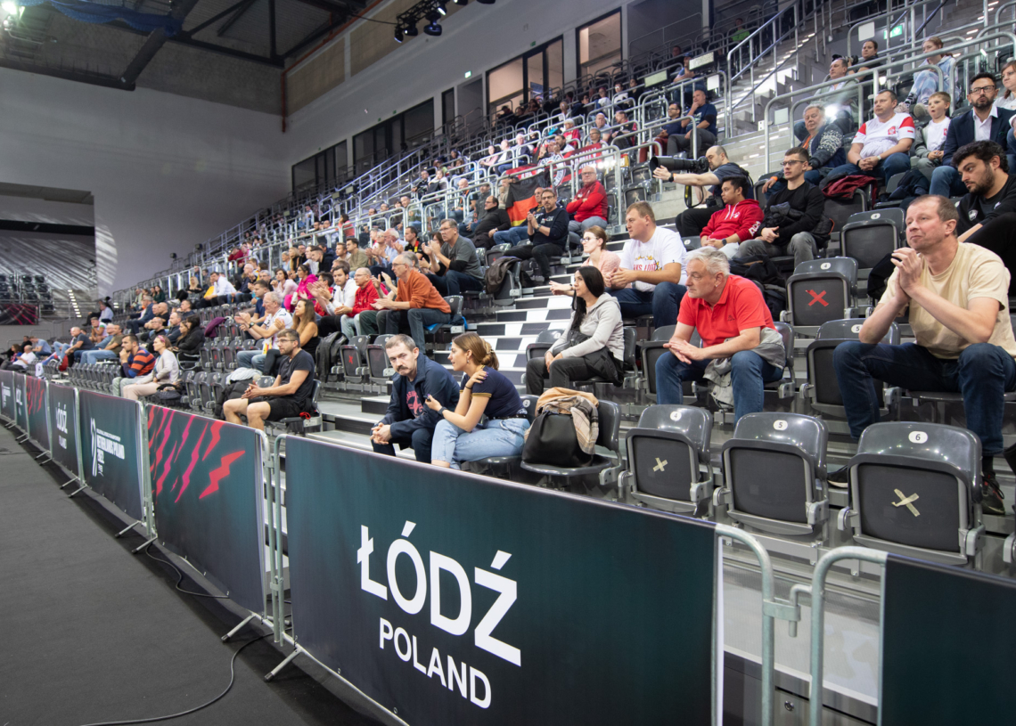 Siatkarski mundial dotarł do Łodzi - mecz Serbia - Niemcy