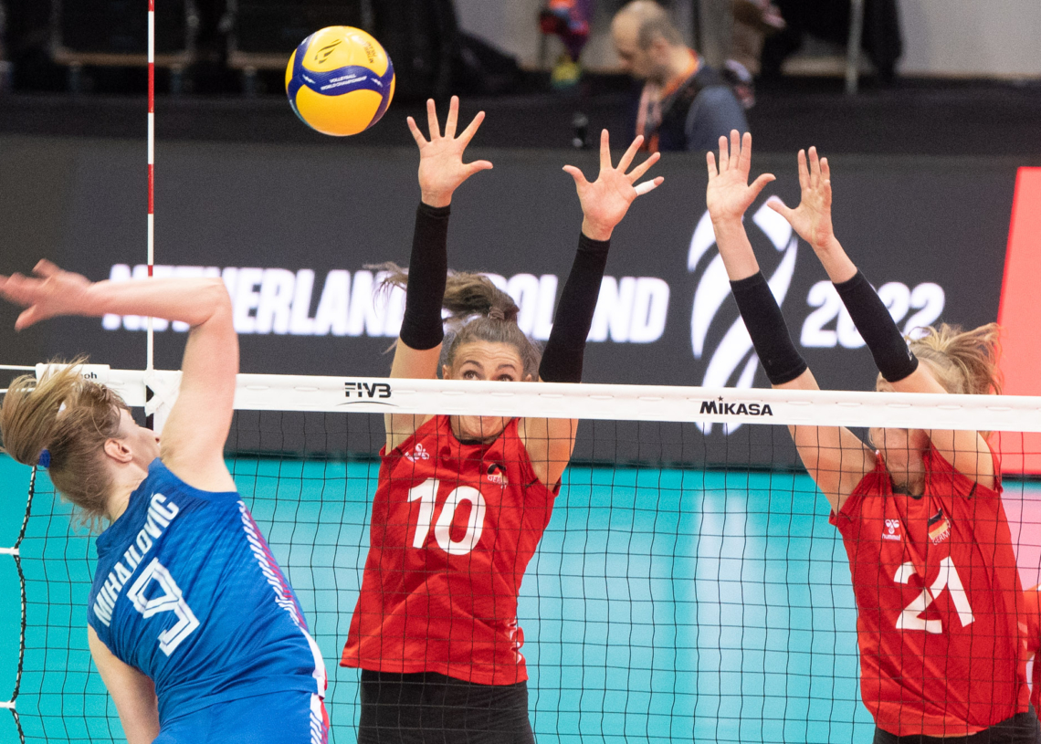 Siatkarski mundial dotarł do Łodzi - mecz Serbia - Niemcy