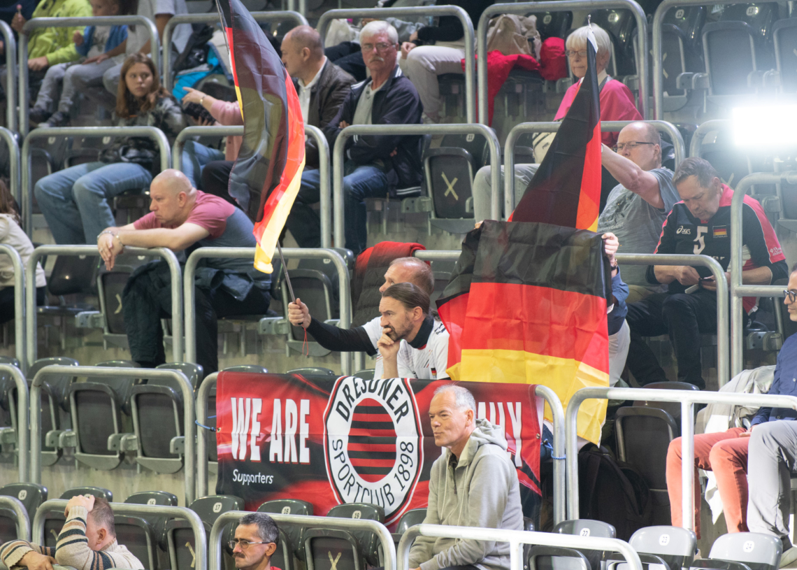Siatkarski mundial dotarł do Łodzi - mecz Serbia - Niemcy
