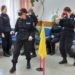 Młodzież z klas mundurowych uczyła się w sieradzkim Ośrodku Szkolenia Policji, jak zmniejszyć zagrożenie w ruchu drogowym 6 Młodzież z klas mundurowych w Ośrodku Szkolenia Policji w Sieradzu