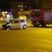 Zdarzenie drogowe na skrzyżowaniu Dąbrowskiego i Tatrzańskiej w Łodzi