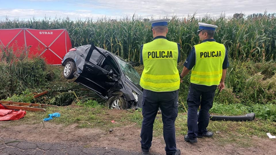 Śmiertelny wypadek w Potrzaskowie. Zginął 32-latek