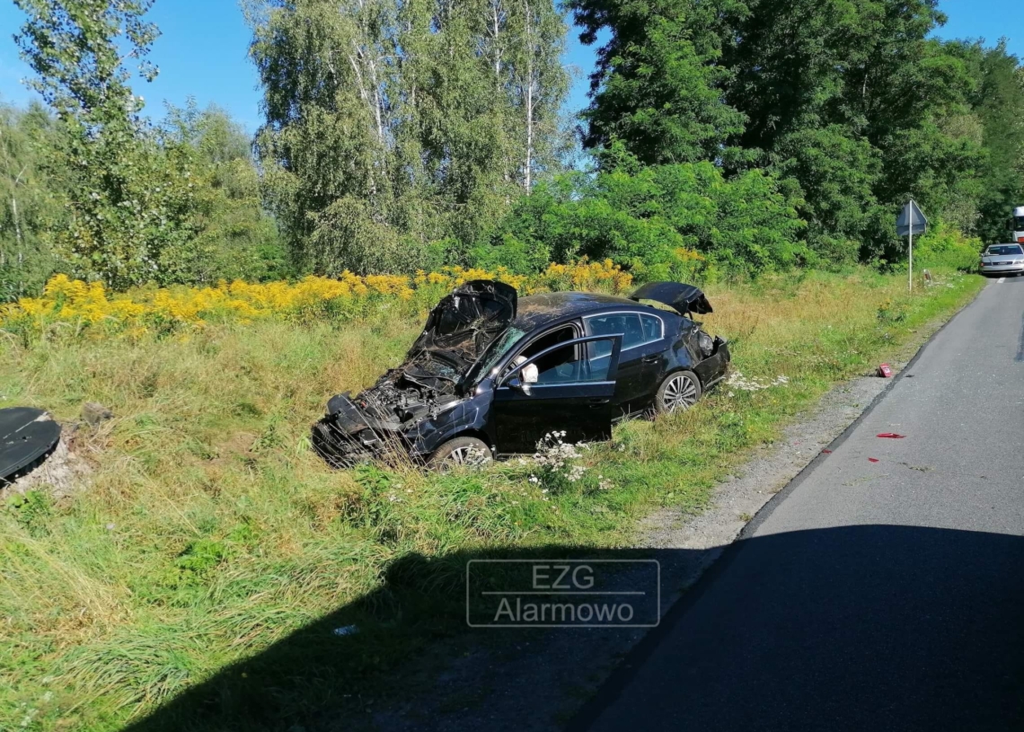Tragiczny wypadek na DW702