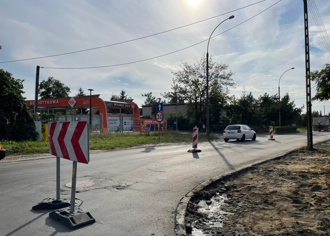 Od tygodnia trwa remont Śląskiej. Jak postępują prace na odcinku o długości ok. 1,5 km?