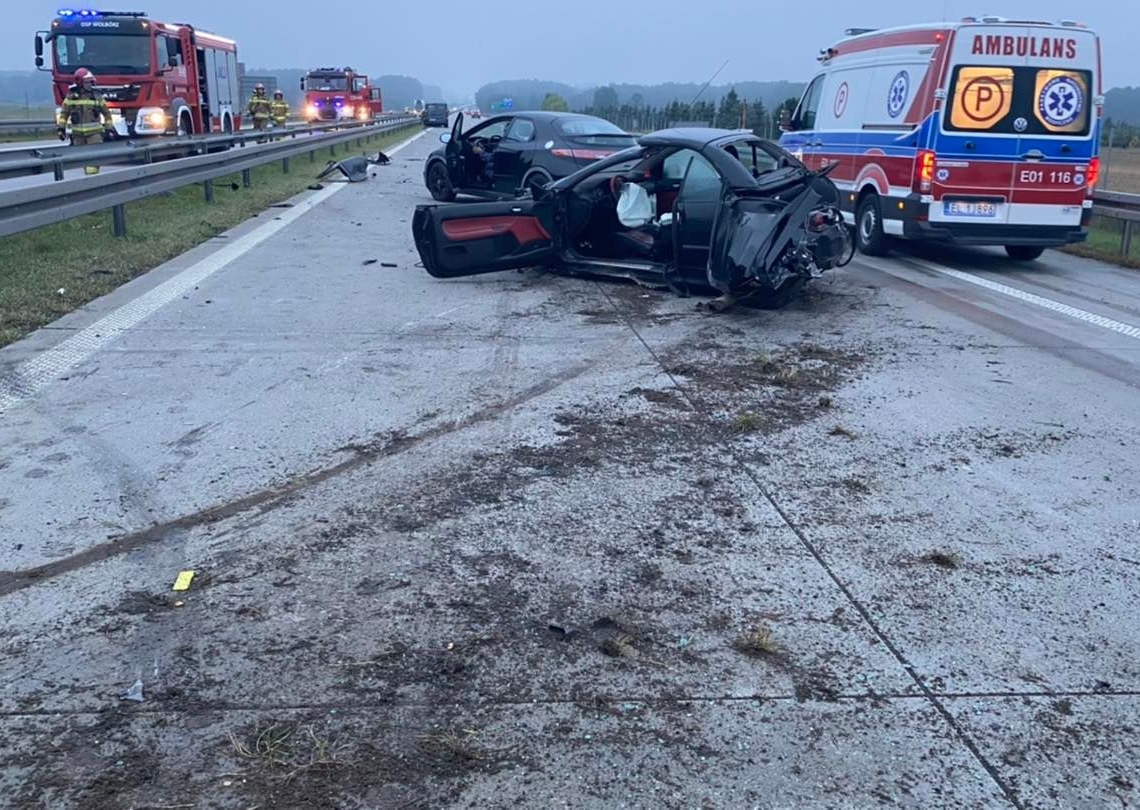 Wypadek na S8