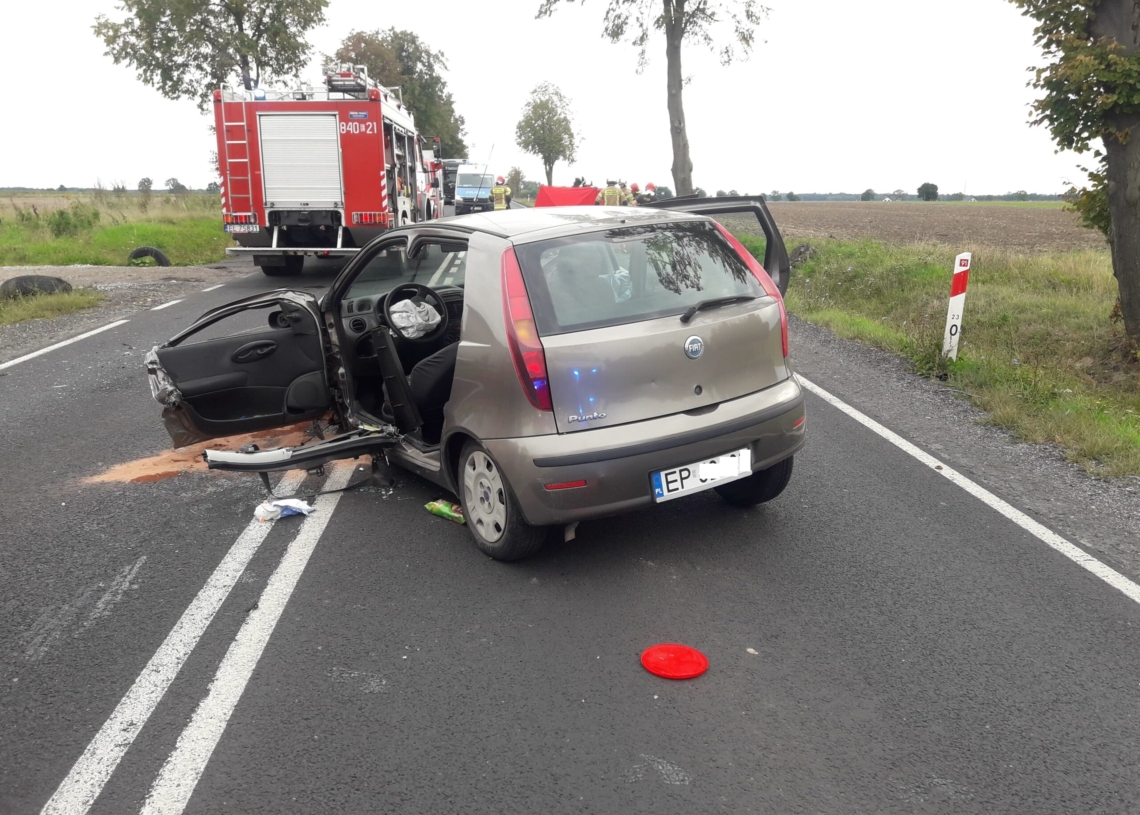 Wypadek na DK91 w Longinówce. Dwie kobiety ranne