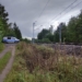 Śmiertelne potrącenie przez pociąg na torach w Opocznie 5 Pociąg uderzył w auto