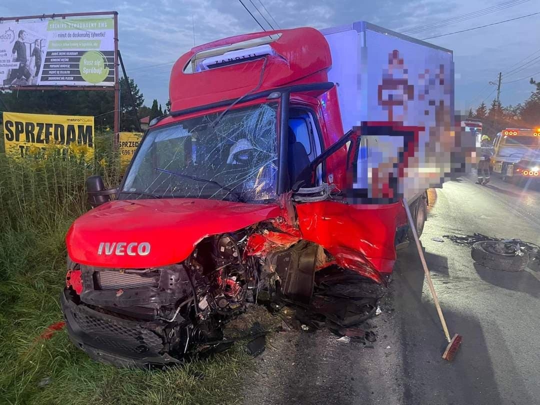 Wypadek w Aleksandrowie Łódzkim